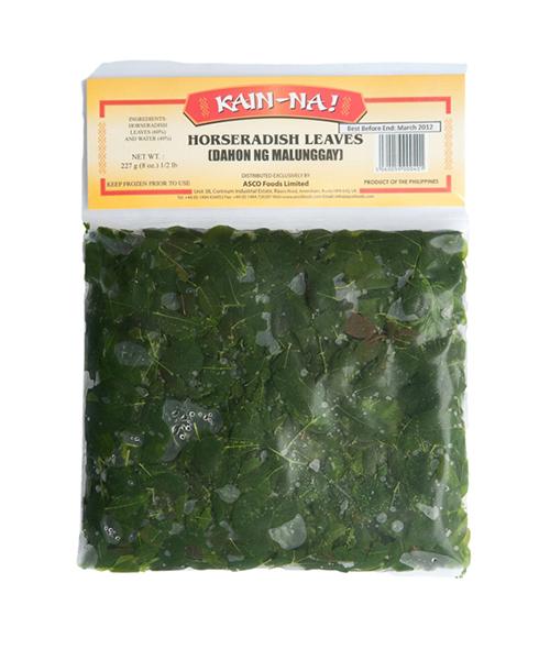 KainNa! FROZEN Horseradish Leaves (Mallungay) Exotic World Foods