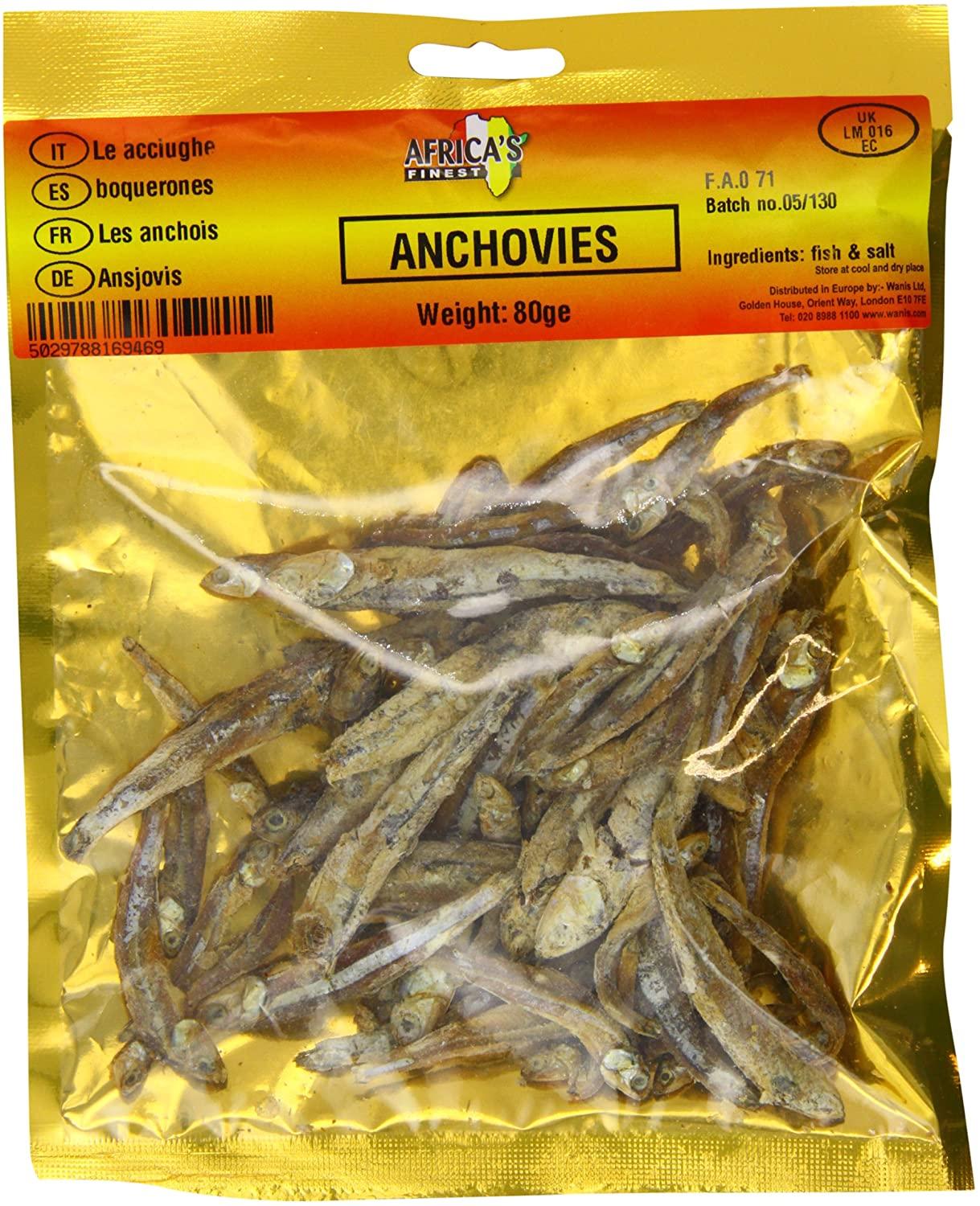 AF DRIED ANCHOVIES 80G