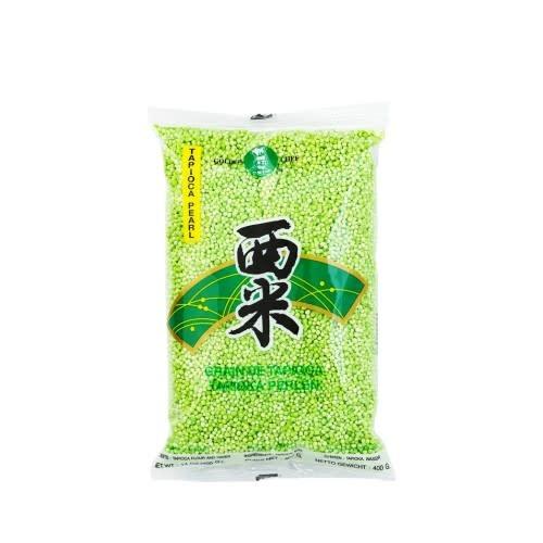 Golden Chef Tapioca Pearls Pandan (small) 400g Exotic World Foods