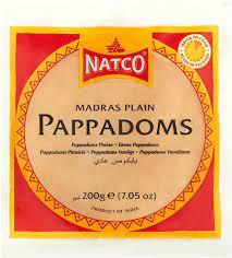 NATCO PLAIN PAPPADOMS 