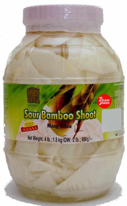 Sour Bamboo Shoot - slice (jar) 907g