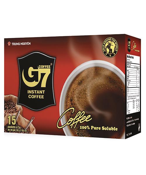G7 Black Instant Coffee 15 Sachets Exotic World Foods Shop Shop