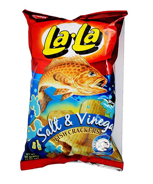 Lala Fish Crackers Salt & Vinegar Flavour