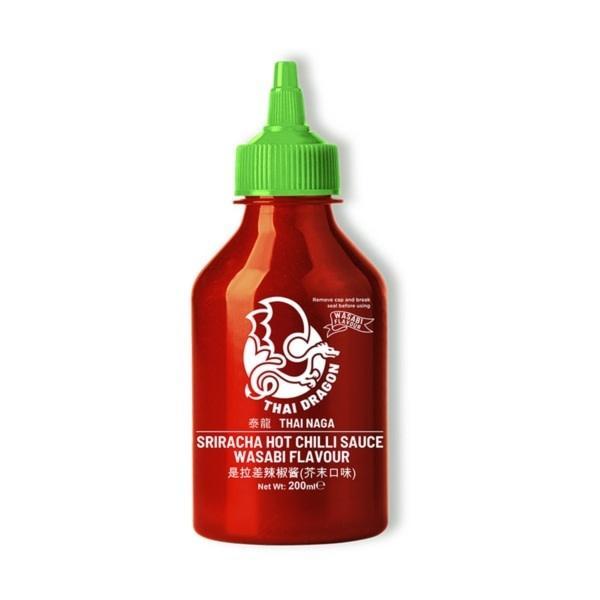 Thai Dragon Sriracha Hot Chilli Sauce 200ml (No MSG & Glutenfree))