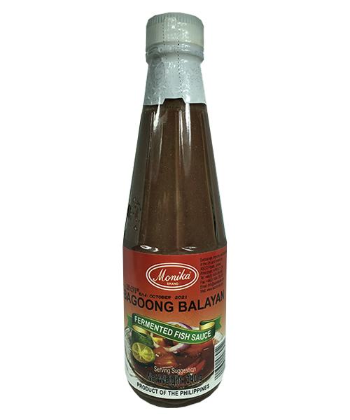 Monika Anchovy Fish Sauce (Bagoong Balayan) Exotic World Foods Shop