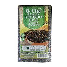 O cha black glutenous rice