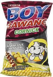 Boy Bawang Corn Snack BBQ Flavour 