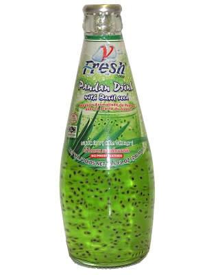 Pandan Drink with Basil Seed 290ml