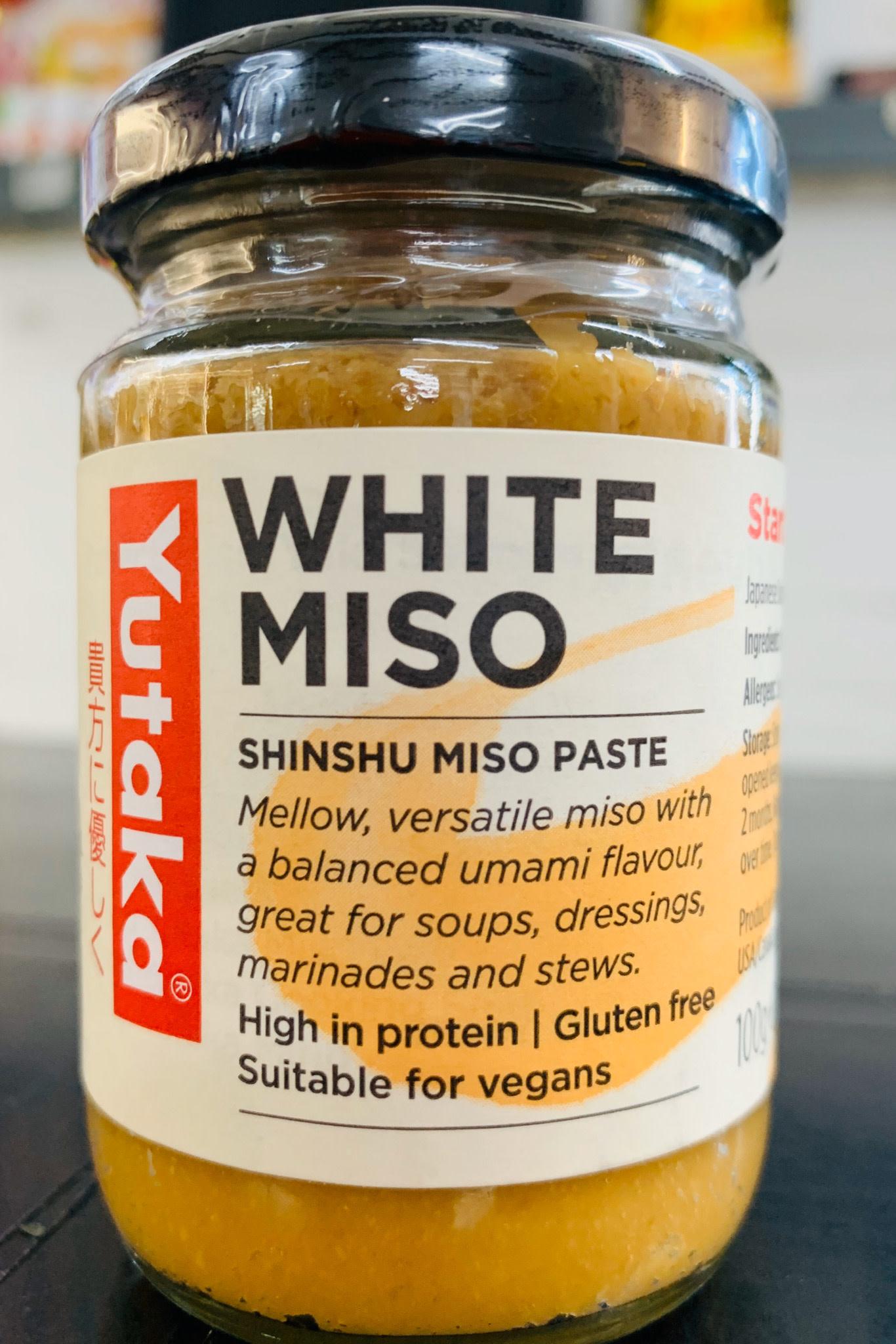 White Shinshu Miso Paste 100G Gluten Free/Sutiable for vegans