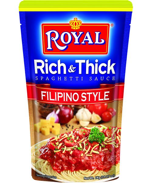 White King Royal Rich & Thick Filipino Style Spaghetti Sauce