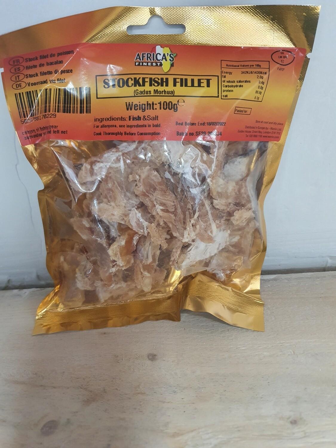 AF STOCKFISH FILLET 100G