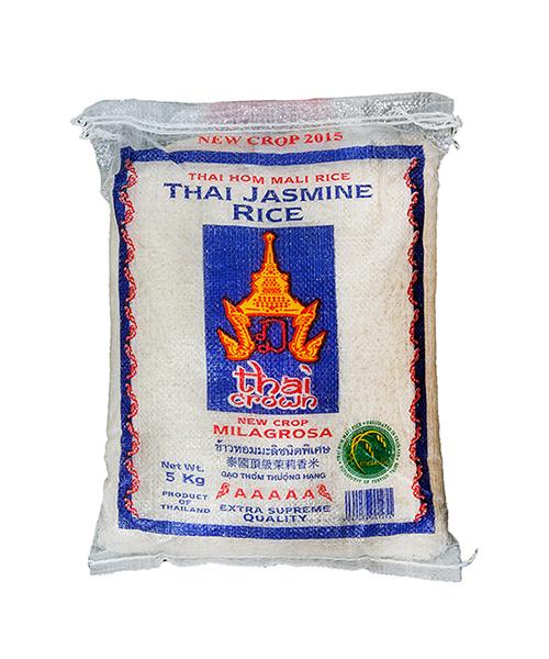 THAI CROWN Thai Jasmine Milagrosa Fragrant Rice