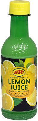 KTC LEMON JUICE 250ML