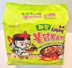 samyang hot chicken Jjajang