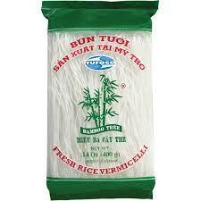 bamboo tree fresh rice vermicelli