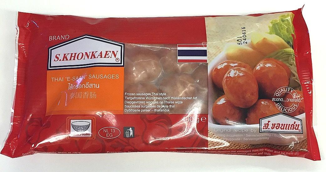 Thai Esaan Sausage 360g (Frozen)